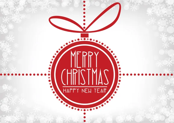 neşeli Noel kartı-biblo, kar tanesi dekorasyon
