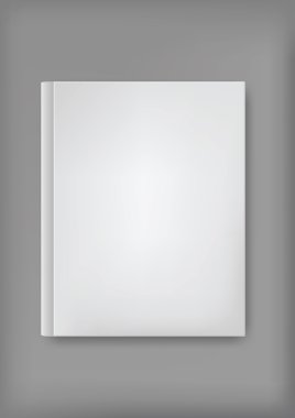 Beyaz kapak kitap - boş beyaz kitap kapağı