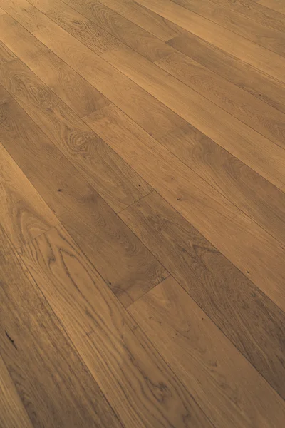 Suelo de madera, parquet de roble - suelo de madera, laminado de roble — Foto de Stock