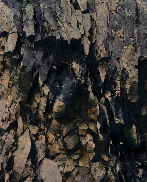 Soyut rock / taş / dağ arka plan - siyah, altın — Stok fotoğraf
