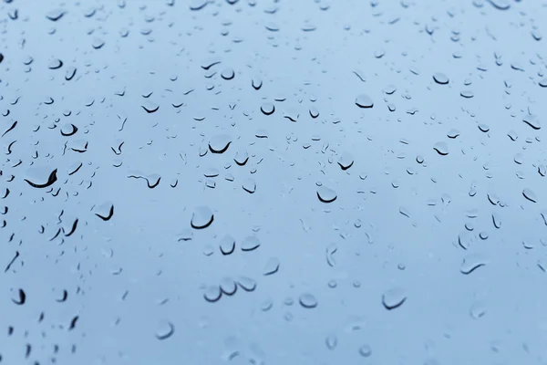 Gotas de agua, gotas de lluvia macro — Foto de Stock