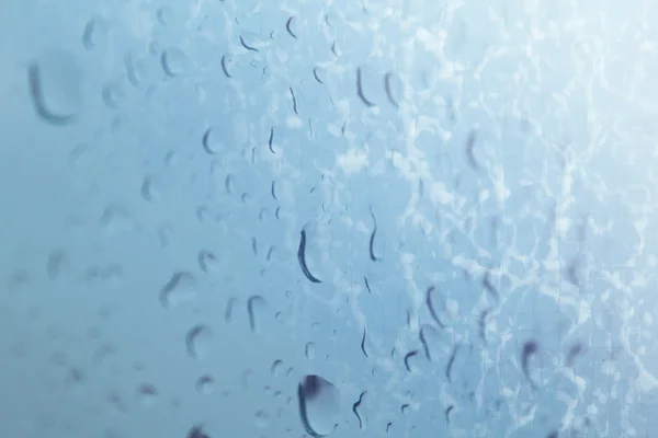 Fondo de agua - gotas, gotas de lluvia macro — Foto de Stock