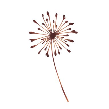 Tropikal yaprakların suluboya çizimi. Prin için yüksek çözünürlüklü