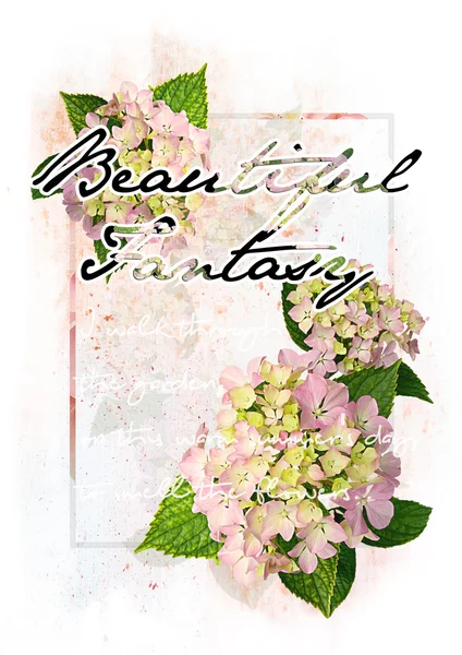 Camiseta floral gráfica — Foto de Stock