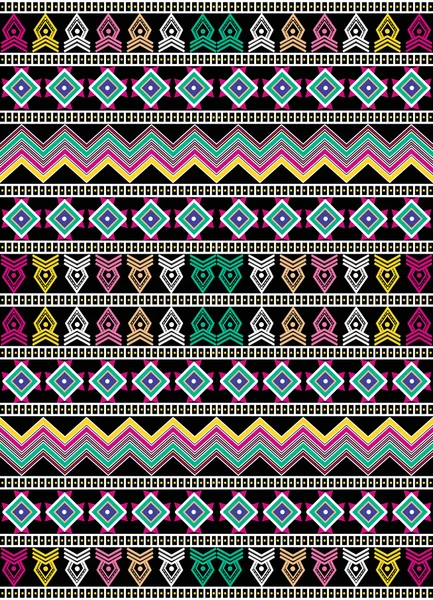 Tribal, etnische patroon, — Stockvector