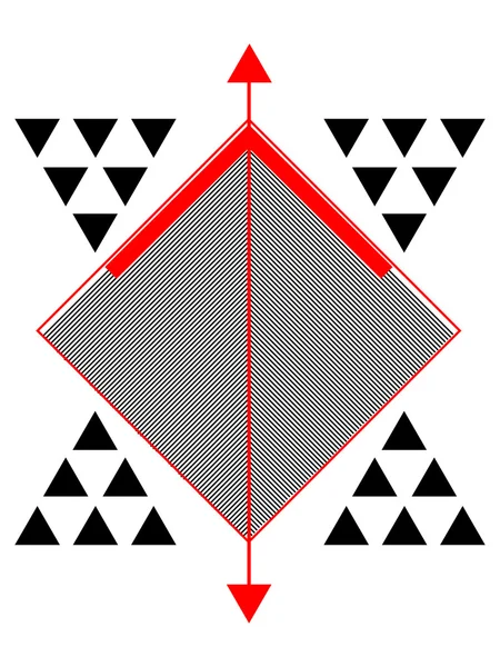 Tribal etnische afdrukken — Stockvector