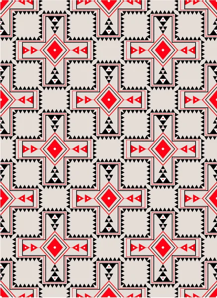 Aztec, tribal print — Stock vektor