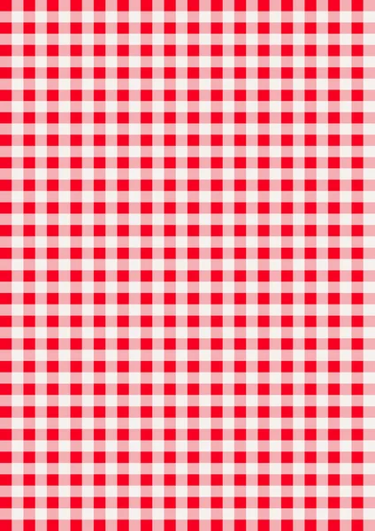 Patrón con cuadrados rojos y blancos — Archivo Imágenes Vectoriales