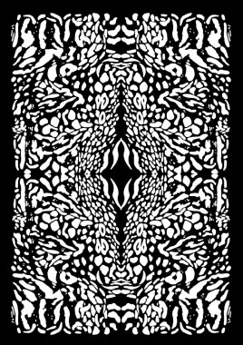 Tek renkli abstract, Dikişsiz desen