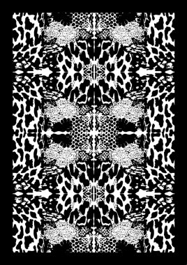 Tek renkli abstract, Dikişsiz desen