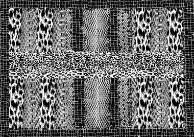 Tek renkli abstract, Dikişsiz desen