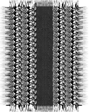 Tek renkli abstract, Dikişsiz desen