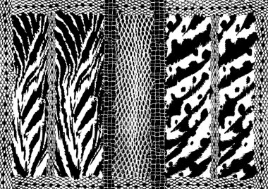 Tek renkli abstract, Dikişsiz desen