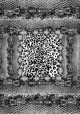 Tek renkli abstract, Dikişsiz desen