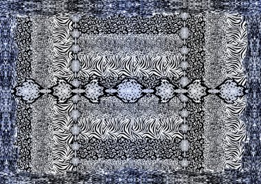 Tek renkli abstract, Dikişsiz desen