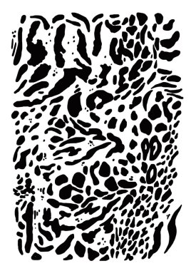 Tek renkli abstract, Dikişsiz desen