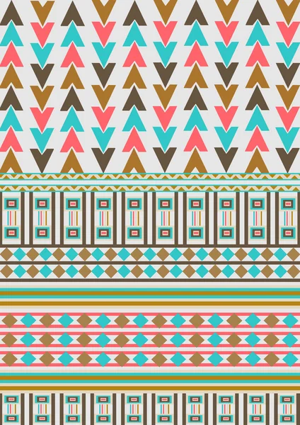 Abstract, ethnic, seamless pattern — Stock Photo, Image