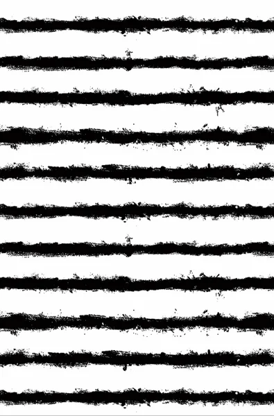 Black brush lines on white background — Stock Photo, Image