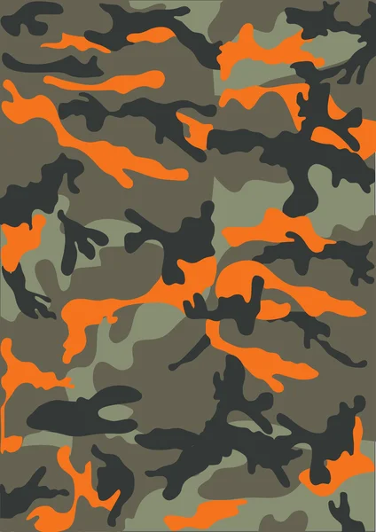 Camouflage naadloos patroon — Stockvector