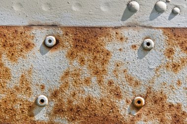 eski sac yüzeyini eski boya ile kaplı