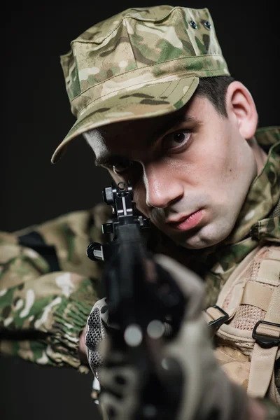 Soldado de las fuerzas especiales — Foto de Stock