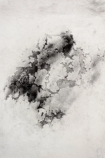 Textur schwarz-weiß alte Peeling-Farbe an einer Wand — Stockfoto