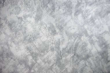 Klasik gri alçı beton duvar arka planı. Tasarım için doku. Çimento kaplı duvarın arka plan ve dokusunu kapat.