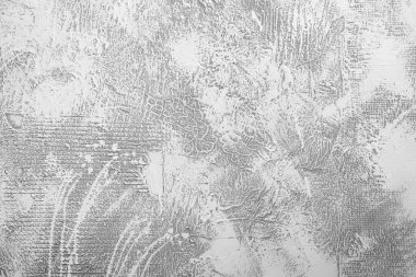 Klasik gri alçı beton duvar arka planı. Tasarım için doku. Çimento kaplı duvarın arka plan ve dokusunu kapat.