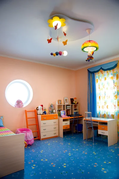 Interno della casa, camera dei bambini — Foto Stock