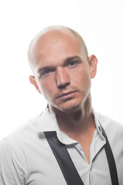 Studio photo of an adult handsome young man — Stock Photo, Image