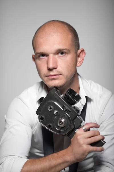 Studio photo of an adult handsome young man — Stock Photo, Image