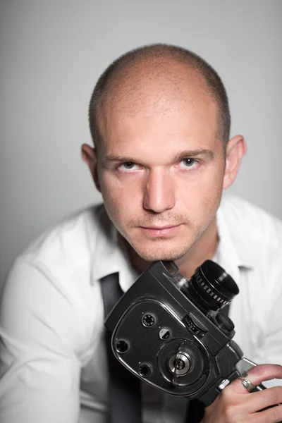 Studio photo of an adult handsome young man — Stock Photo, Image