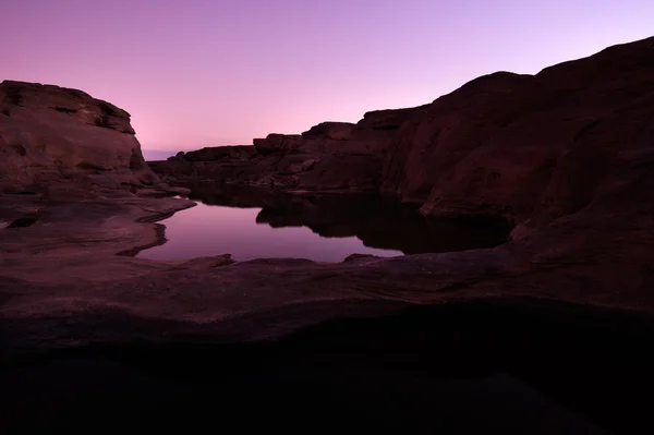 A paisagem fluvial — Fotografia de Stock