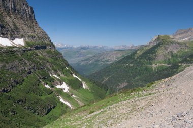 Güneş road, yüce dağlar - stok görüntü gitmek