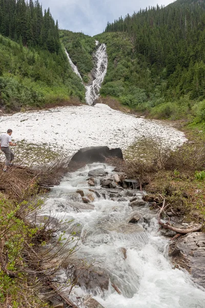 Creek in the mountains - Stock image — Stock Photo, Image