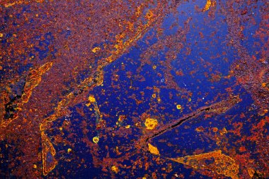 Rust on Metal Sheet background and texture