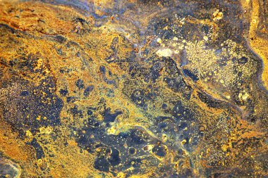 Metal kaplamalı paslı arka plan ve doku, yıpranmış kırsal metal levha. 