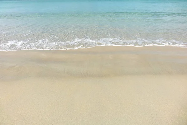 Onda Mar Playa Enfoque Selectivo Con Espacio Para Copiar —  Fotos de Stock