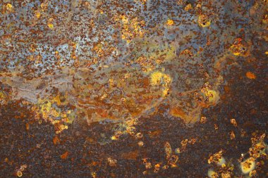 Metal levhada pas, grunge arkaplan