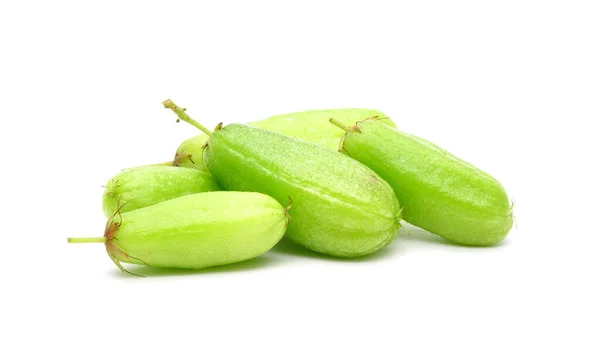 Bilimbi Vruchten Geïsoleerd Witte Achtergrond — Stockfoto