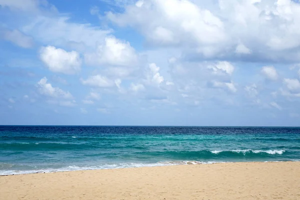Schöne Meeresstrandlandschaft Von Nai Harn Beach Phuket Insel Thailand Ohne — Stockfoto