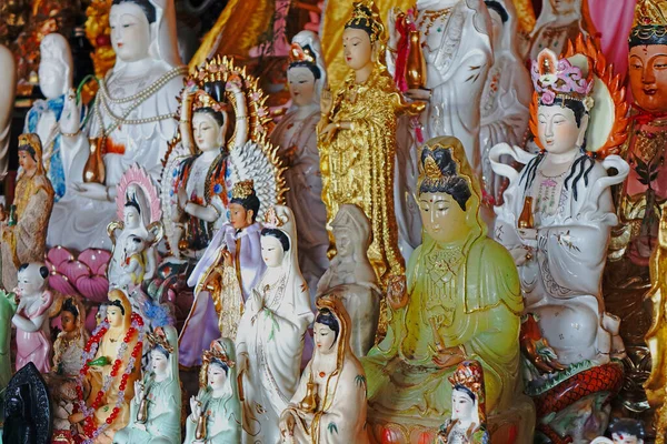 Avalokitesvara Guanyin Είναι Ένα Bodhisattva Που Ενσαρκώνει Συμπόνια Όλων Των — Φωτογραφία Αρχείου