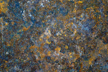 Soyut arkaplan: Paslı metal levha