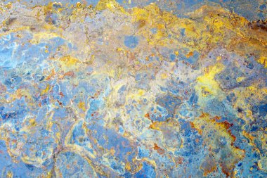 Soyut arkaplan: Paslı metal levha