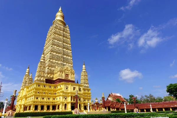 Gran Pagoda Stupa Wat Bang Thong Provincia Krabi Tailandia —  Fotos de Stock