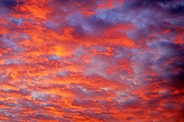 Dramático Crepúsculo Cielo Fondo — Foto de Stock