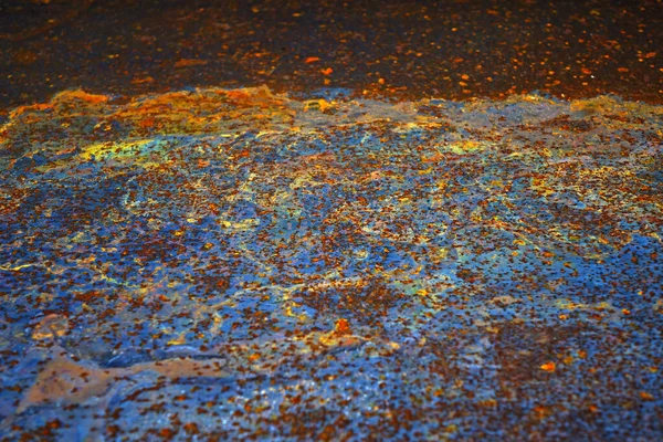 Paslı metal kaplama arkaplan ve doku