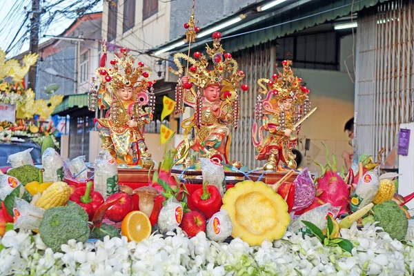 2018 Phuket Thailand 2018 Parade Vegetarian Festival Show Devotee Person — 스톡 사진