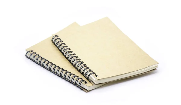 Notebook Isolated White Background — Stock Photo, Image