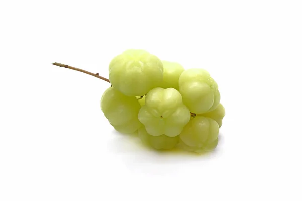 Star Gooseberry Isolated White Background — Stock Photo, Image